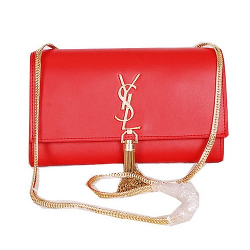 Yves Saint Laurent Monogramm Umhängetasche Y7130 Rot