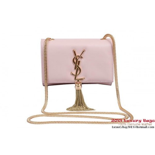 Yves Saint Laurent Kleine Umhängetasche mit Monogramm 1834B Pink