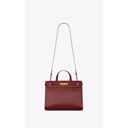 Yves Saint Laurent Henkeltasche Original Leder Y568702 Rot