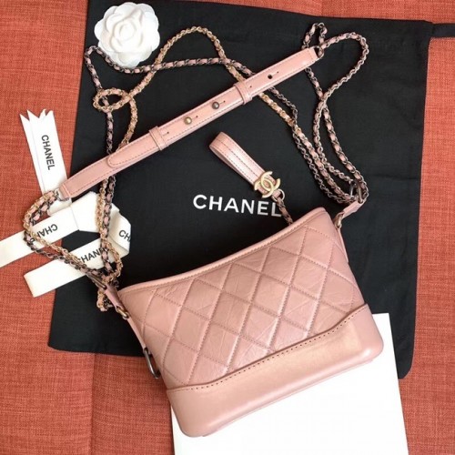 chanel gabrielle kleine hobo bag A91810 hellrosa